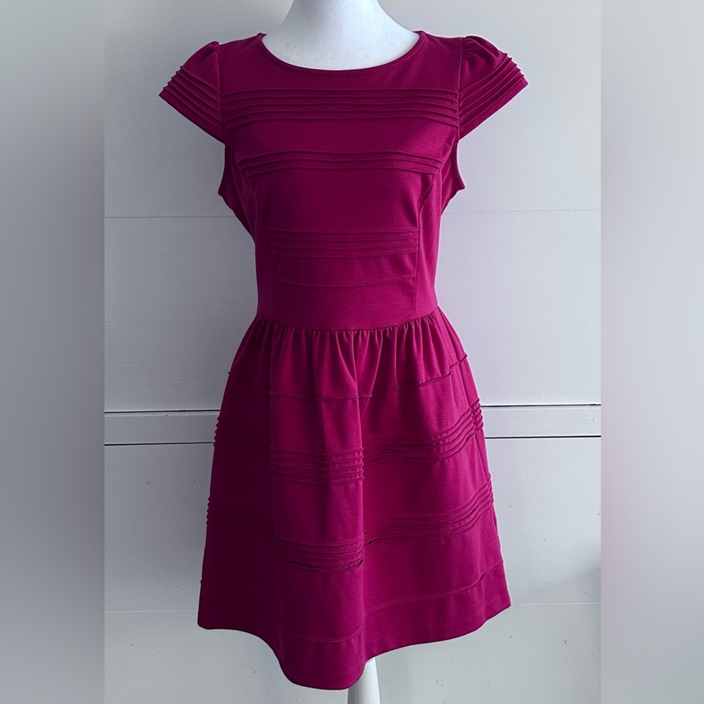 Elle Fuchsia Mini Dress